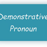 demonstrative pronoun examples