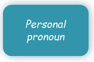 personal pronouns & examples