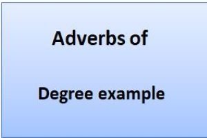 Comparative adverbs