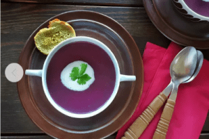 Purple Carrot Soup