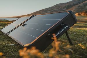Portable solar panels for RV